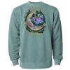 Unisex Midweight Pigment-Dyed Crewneck Sweatshirt Thumbnail