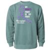 Unisex Midweight Pigment-Dyed Crewneck Sweatshirt Thumbnail