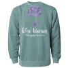 Unisex Midweight Pigment-Dyed Crewneck Sweatshirt Thumbnail