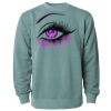 Unisex Midweight Pigment-Dyed Crewneck Sweatshirt Thumbnail