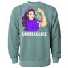 Unisex Midweight Pigment-Dyed Crewneck Sweatshirt Thumbnail