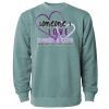 Unisex Midweight Pigment-Dyed Crewneck Sweatshirt Thumbnail