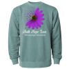 Unisex Midweight Pigment-Dyed Crewneck Sweatshirt Thumbnail