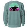 Unisex Midweight Pigment-Dyed Crewneck Sweatshirt Thumbnail