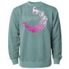 Unisex Midweight Pigment-Dyed Crewneck Sweatshirt Thumbnail