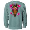 Unisex Midweight Pigment-Dyed Crewneck Sweatshirt Thumbnail