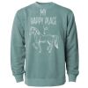 Unisex Midweight Pigment-Dyed Crewneck Sweatshirt Thumbnail