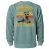 Unisex Midweight Pigment-Dyed Crewneck Sweatshirt Thumbnail