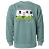 Unisex Midweight Pigment-Dyed Crewneck Sweatshirt Thumbnail