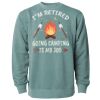 Unisex Midweight Pigment-Dyed Crewneck Sweatshirt Thumbnail