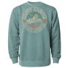 Unisex Midweight Pigment-Dyed Crewneck Sweatshirt Thumbnail