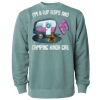 Unisex Midweight Pigment-Dyed Crewneck Sweatshirt Thumbnail