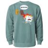 Unisex Midweight Pigment-Dyed Crewneck Sweatshirt Thumbnail