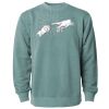 Unisex Midweight Pigment-Dyed Crewneck Sweatshirt Thumbnail