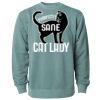 Unisex Midweight Pigment-Dyed Crewneck Sweatshirt Thumbnail