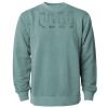 Unisex Midweight Pigment-Dyed Crewneck Sweatshirt Thumbnail