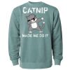 Unisex Midweight Pigment-Dyed Crewneck Sweatshirt Thumbnail