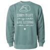 Unisex Midweight Pigment-Dyed Crewneck Sweatshirt Thumbnail