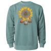 Unisex Midweight Pigment-Dyed Crewneck Sweatshirt Thumbnail