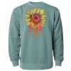 Unisex Midweight Pigment-Dyed Crewneck Sweatshirt Thumbnail