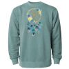 Unisex Midweight Pigment-Dyed Crewneck Sweatshirt Thumbnail