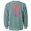 Unisex Midweight Pigment-Dyed Crewneck Sweatshirt Thumbnail