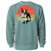 Unisex Midweight Pigment-Dyed Crewneck Sweatshirt Thumbnail