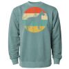 Unisex Midweight Pigment-Dyed Crewneck Sweatshirt Thumbnail