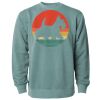 Unisex Midweight Pigment-Dyed Crewneck Sweatshirt Thumbnail