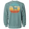 Unisex Midweight Pigment-Dyed Crewneck Sweatshirt Thumbnail