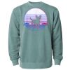 Unisex Midweight Pigment-Dyed Crewneck Sweatshirt Thumbnail