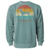 Unisex Midweight Pigment-Dyed Crewneck Sweatshirt Thumbnail