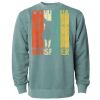 Unisex Midweight Pigment-Dyed Crewneck Sweatshirt Thumbnail