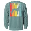 Unisex Midweight Pigment-Dyed Crewneck Sweatshirt Thumbnail