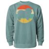 Unisex Midweight Pigment-Dyed Crewneck Sweatshirt Thumbnail