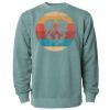 Unisex Midweight Pigment-Dyed Crewneck Sweatshirt Thumbnail