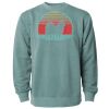 Unisex Midweight Pigment-Dyed Crewneck Sweatshirt Thumbnail