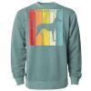 Unisex Midweight Pigment-Dyed Crewneck Sweatshirt Thumbnail