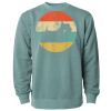 Unisex Midweight Pigment-Dyed Crewneck Sweatshirt Thumbnail