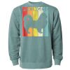 Unisex Midweight Pigment-Dyed Crewneck Sweatshirt Thumbnail