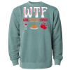 Unisex Midweight Pigment-Dyed Crewneck Sweatshirt Thumbnail