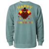 Unisex Midweight Pigment-Dyed Crewneck Sweatshirt Thumbnail