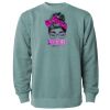 Unisex Midweight Pigment-Dyed Crewneck Sweatshirt Thumbnail