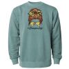 Unisex Midweight Pigment-Dyed Crewneck Sweatshirt Thumbnail