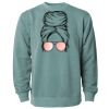 Unisex Midweight Pigment-Dyed Crewneck Sweatshirt Thumbnail