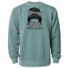 Unisex Midweight Pigment-Dyed Crewneck Sweatshirt Thumbnail