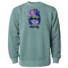 Unisex Midweight Pigment-Dyed Crewneck Sweatshirt Thumbnail