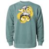 Unisex Midweight Pigment-Dyed Crewneck Sweatshirt Thumbnail