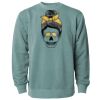 Unisex Midweight Pigment-Dyed Crewneck Sweatshirt Thumbnail