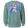 Unisex Midweight Pigment-Dyed Crewneck Sweatshirt Thumbnail